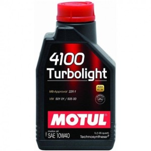(LITRO) MOTUL 4100 TURBOLIGHT 10W40 SN SEMI