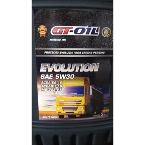 (BOMB. 5LT) GT-OIL EVOL. 5W30 SINT DIESEL ACEA E6/E7 (DPF)