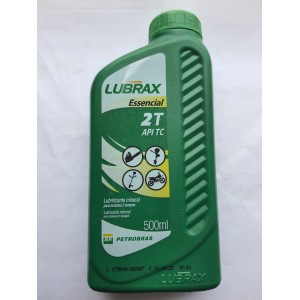 (500ML) LUBRAX ESSENCIAL 2T MINERAL API TC MOTO
