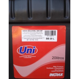 (BDE 20LT) INGRAX SOLUVEL 200 EP MINERAL (EXTREMA PRESSÃO)
