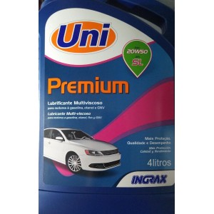 (BOMB. 4LT) INGRAX UNI PREMIUM 20W50 SL MINERAL