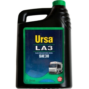 (BOMB.4LT) TEXACO URSA LA3 40 CF MINERAL P/ MOTOR A DIESEL ESTACIONÁRIO, MARÍTIMO E FERROVIÁRIO