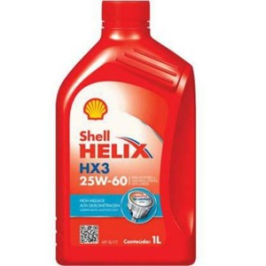 (LITRO) SHELL HELIX HX3 25W60 SL MINERAL